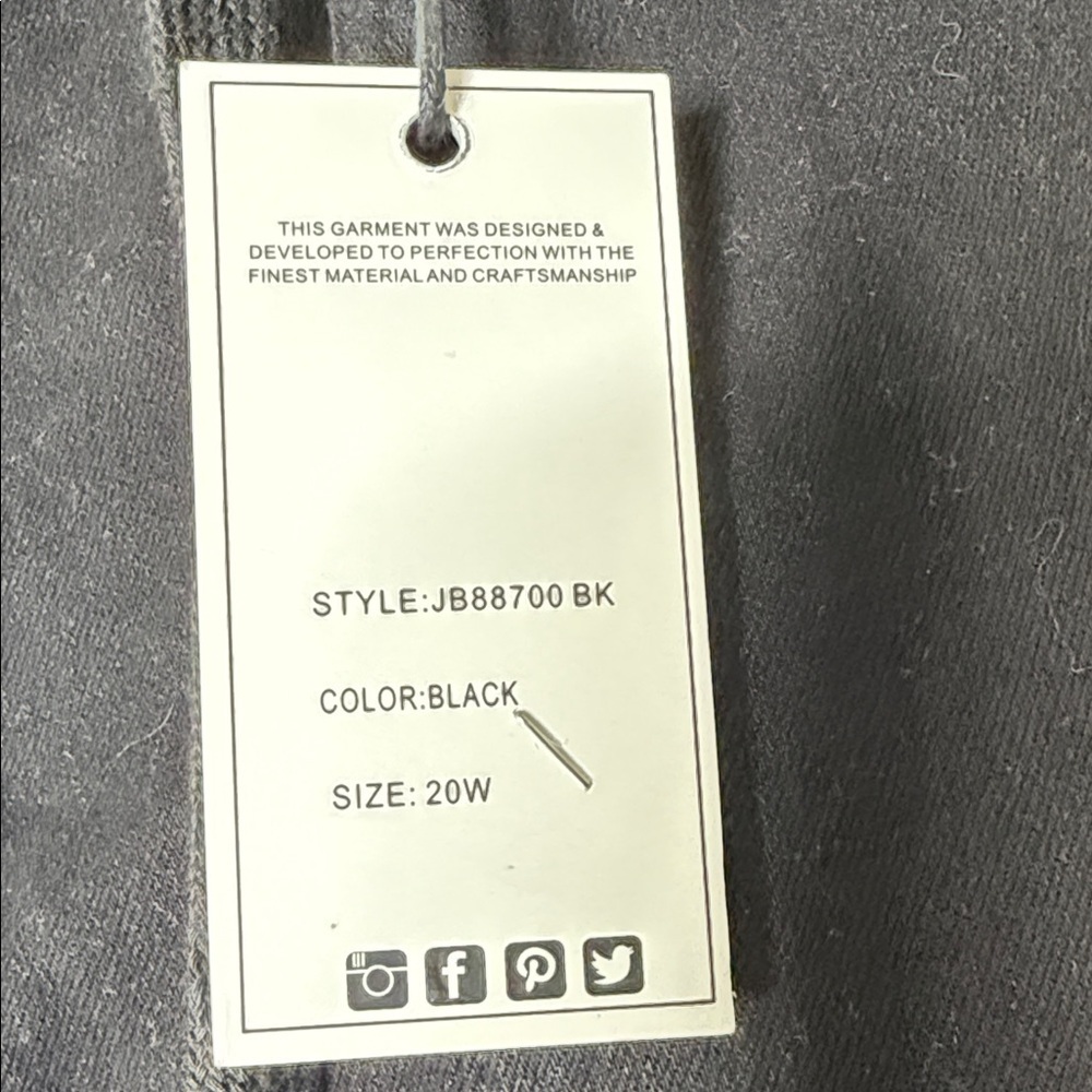 Judy Blue Charcoal Button-Fly Pants - Picture 5 of 15